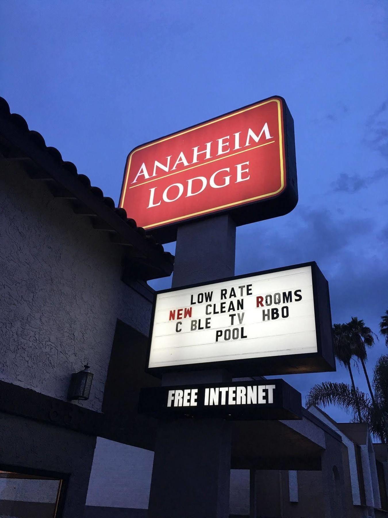 Anaheim Lodge Eksteriør bilde